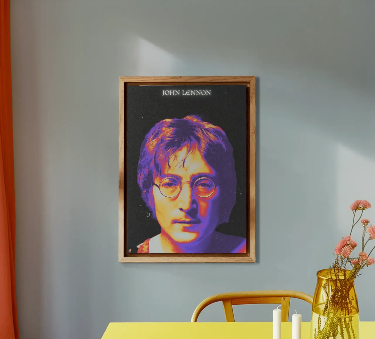 John Lennon alluminio dibond da Limitless Prints