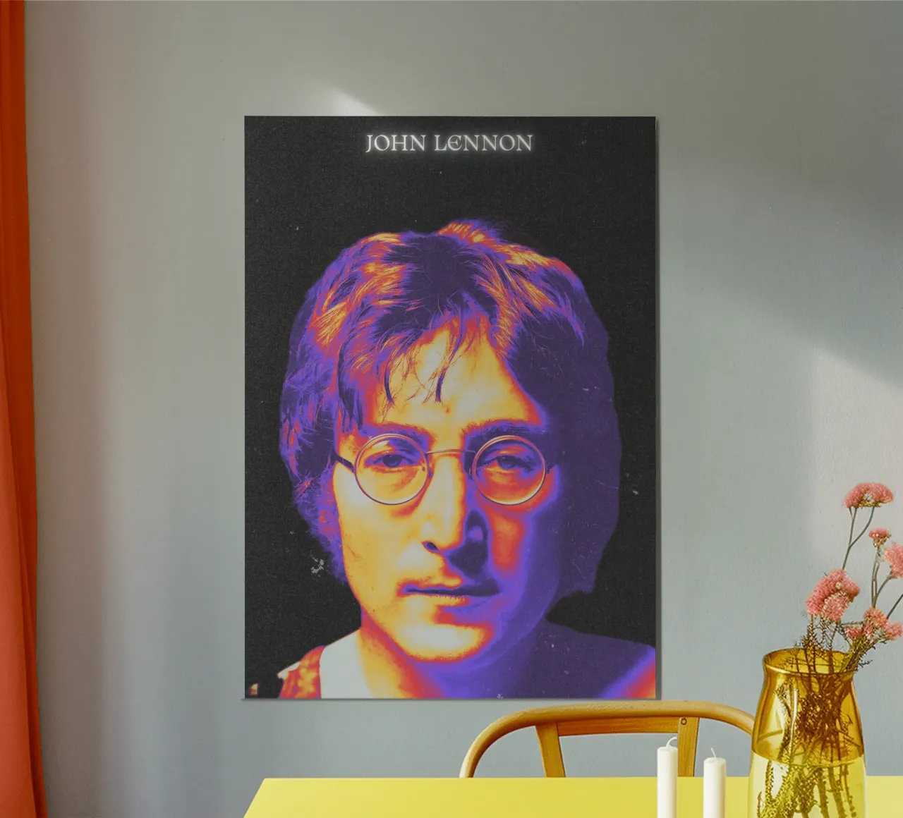 John Lennon alluminio dibond da Limitless Prints