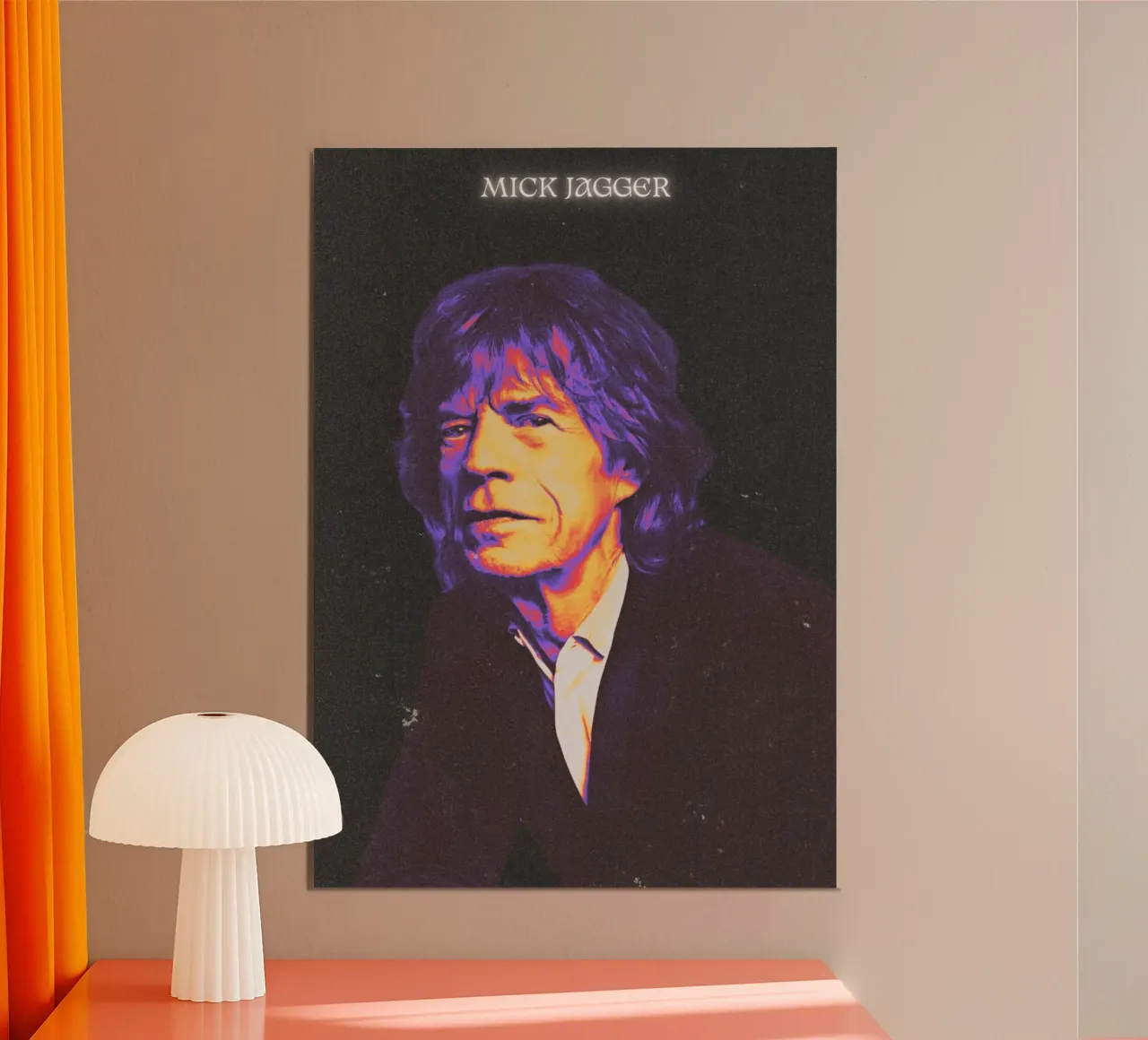 Mick Jagger carta hahnemühle da Limitless Prints