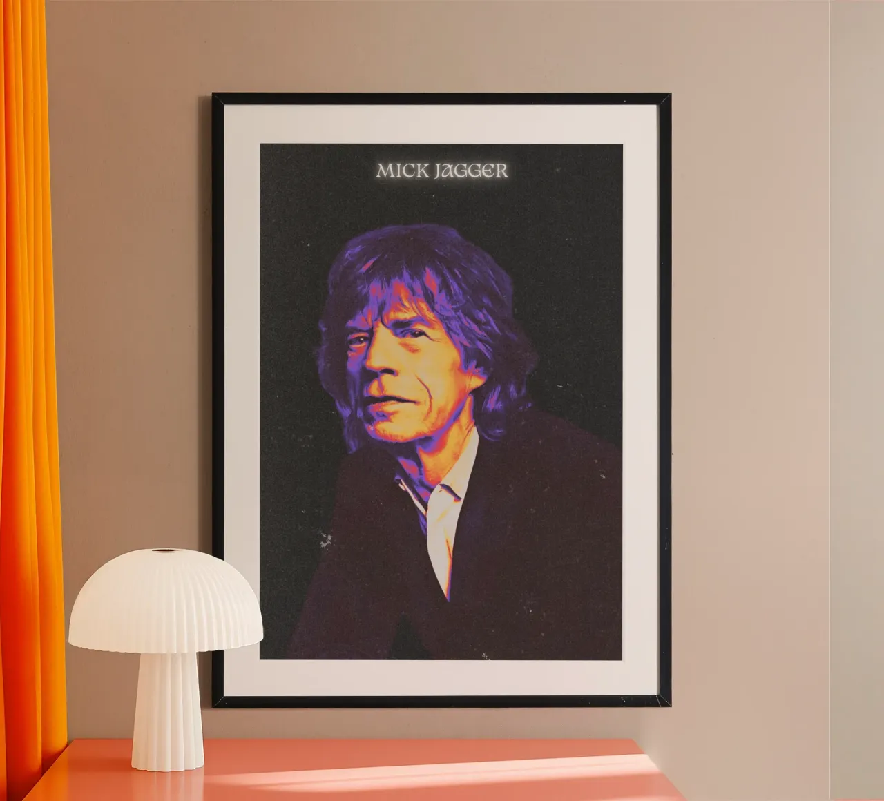 Mick Jagger carta hahnemühle da Limitless Prints