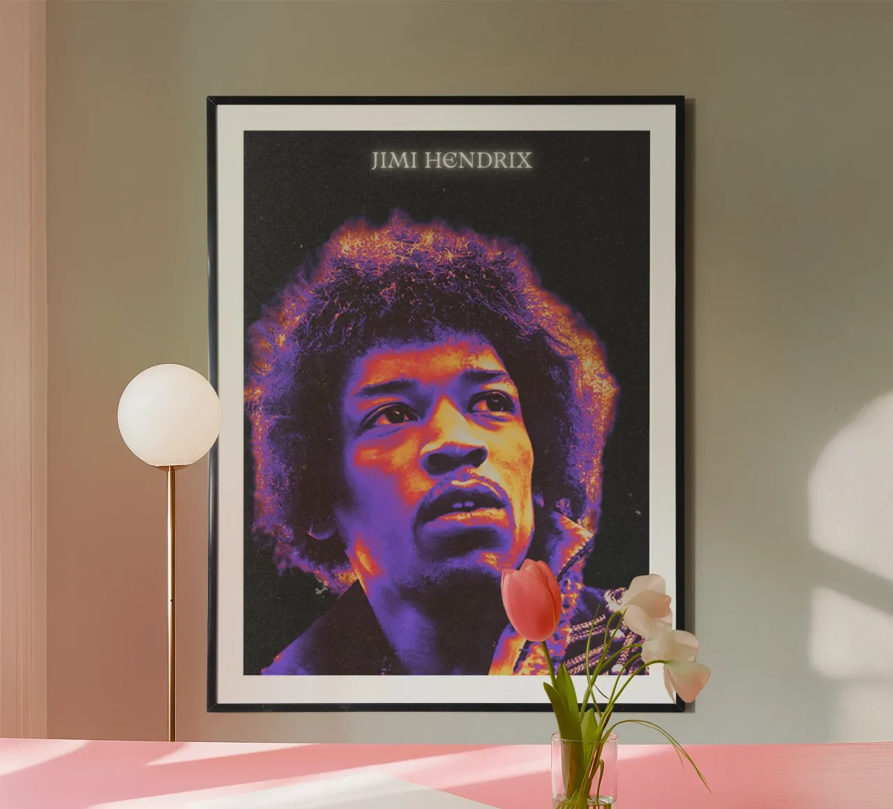 Jimi Hendrix carta hahnemühle da Limitless Prints