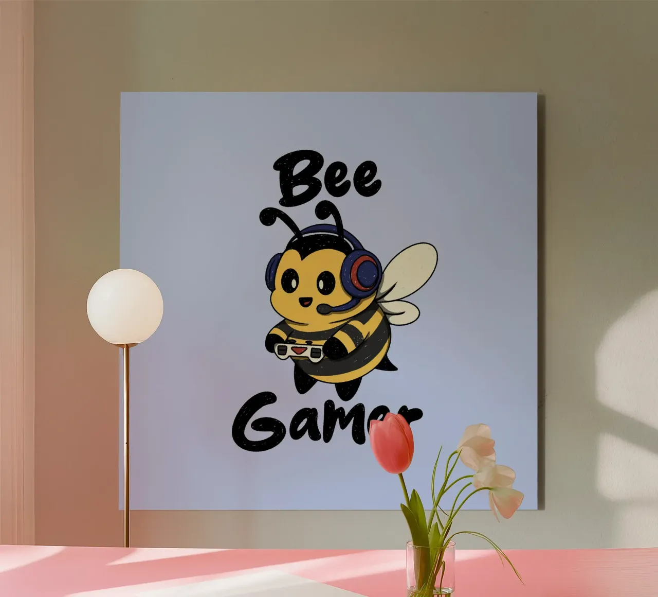 Giocatore di api alluminio dibond da Loobs