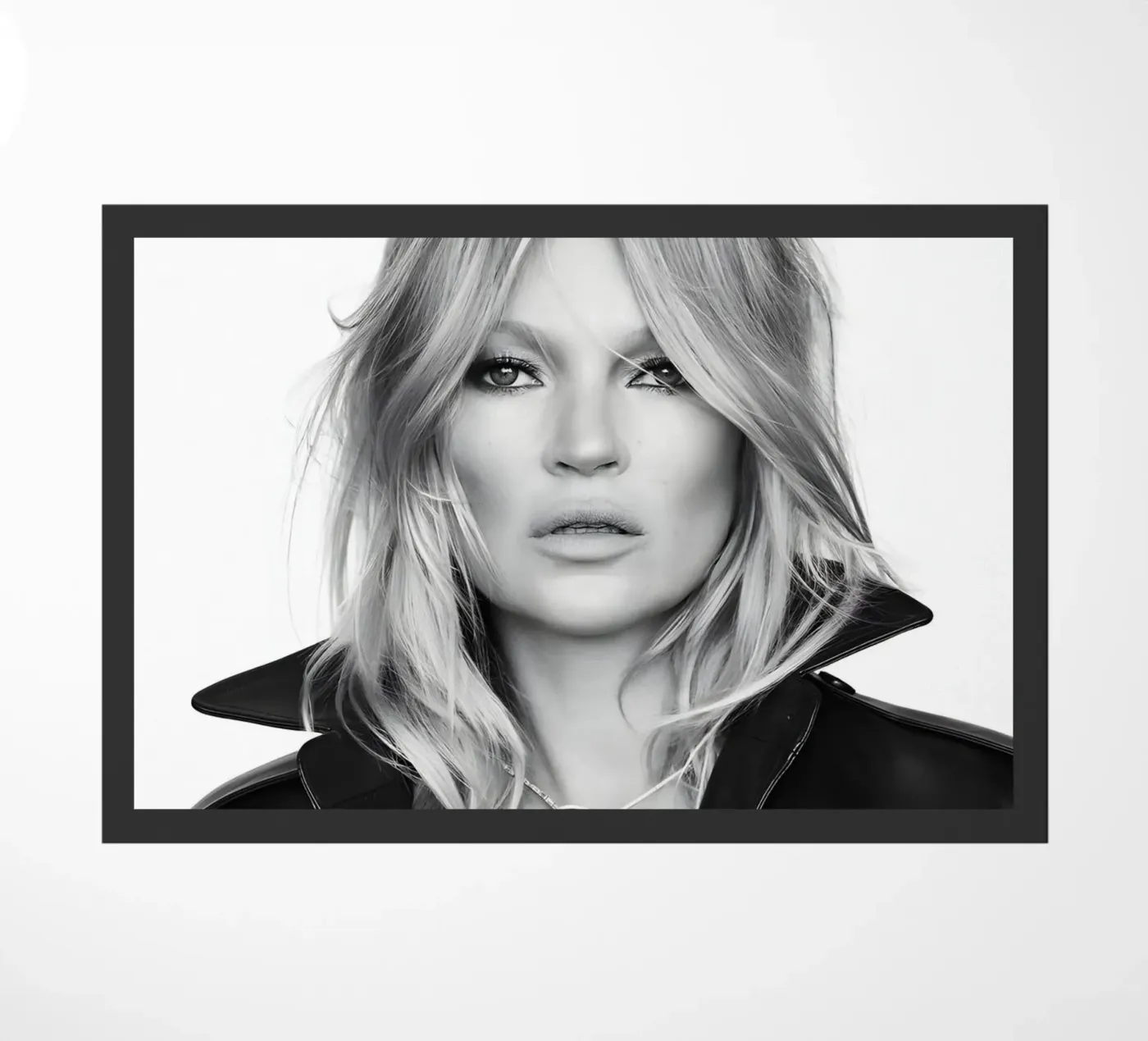 Unbuttoned Authority doormat by vintage singer