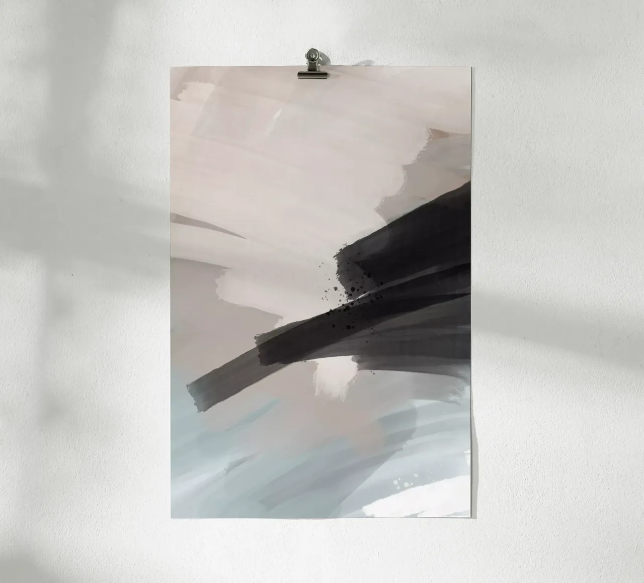 Soft Hues Abstract hahnemühle by nileshkikuuchise