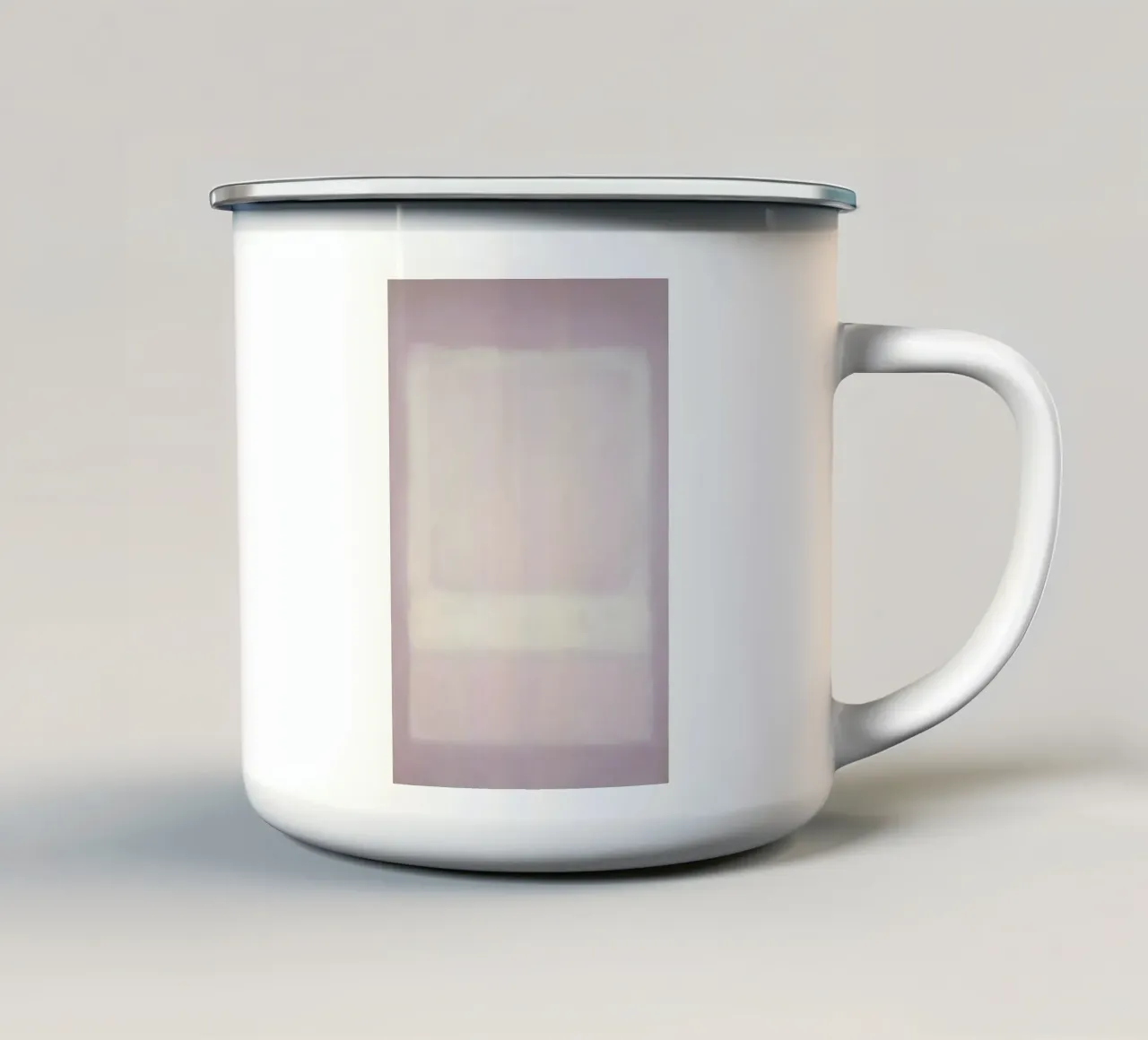 Armonia in lilla tazza in smalto da Carina Pop & Pastell