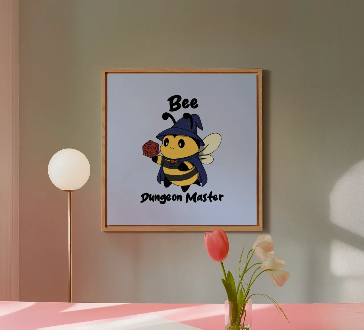 Ape Dungeon Master alluminio dibond da Loobs