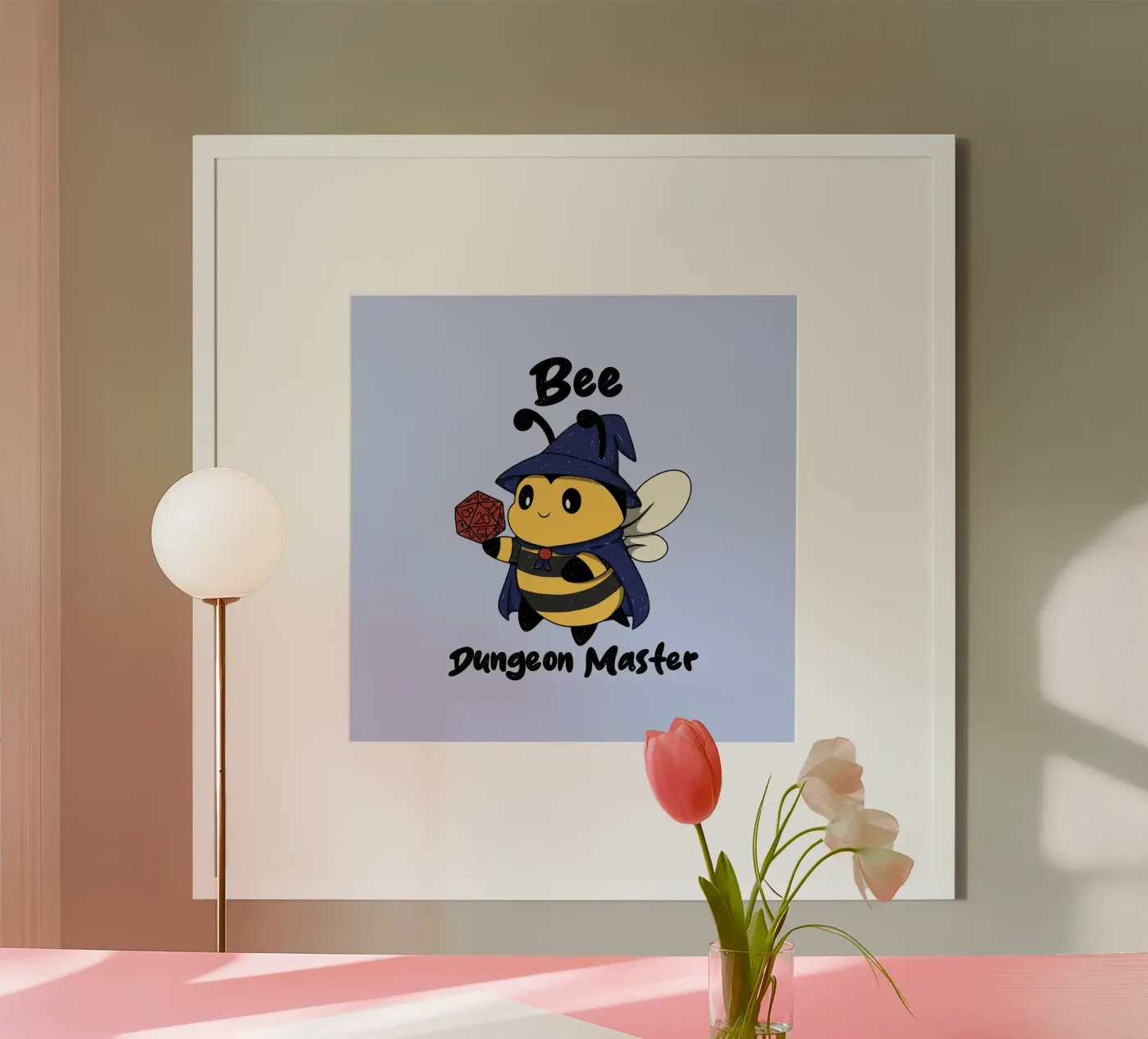 Ape Dungeon Master poster da Loobs