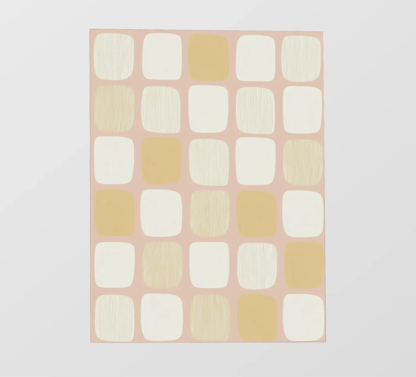 Modello a blocchi Armonia telo in pvc da Carina Pop & Pastell