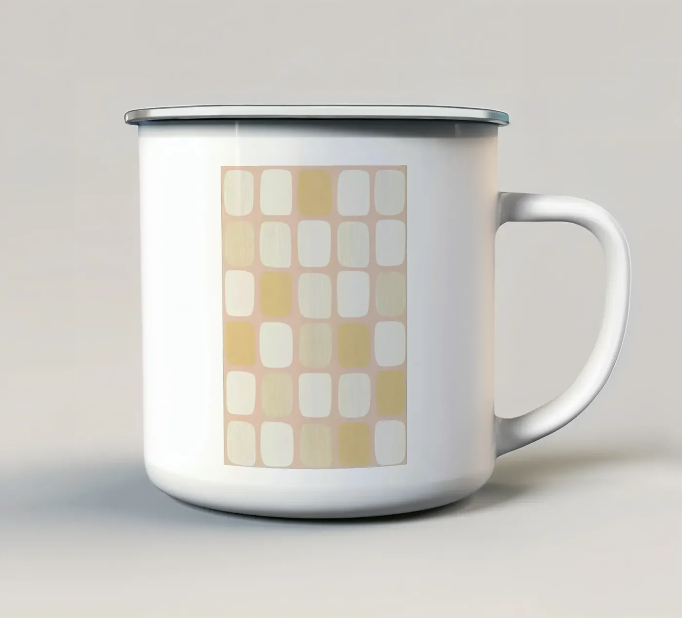 Modello a blocchi Armonia tazza in smalto da Carina Pop & Pastell