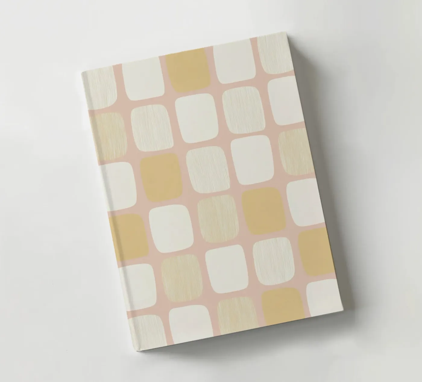 Block pattern Harmony notebook by Carina Pop & Pastell