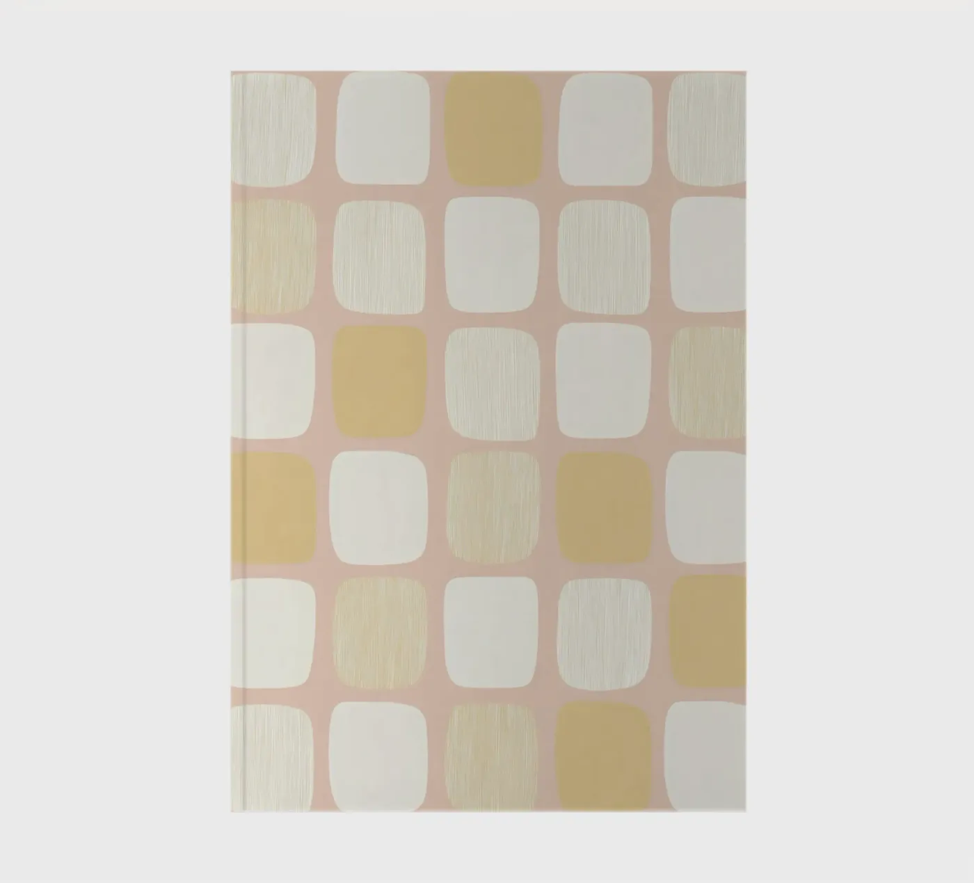 Block pattern Harmony notebook by Carina Pop & Pastell