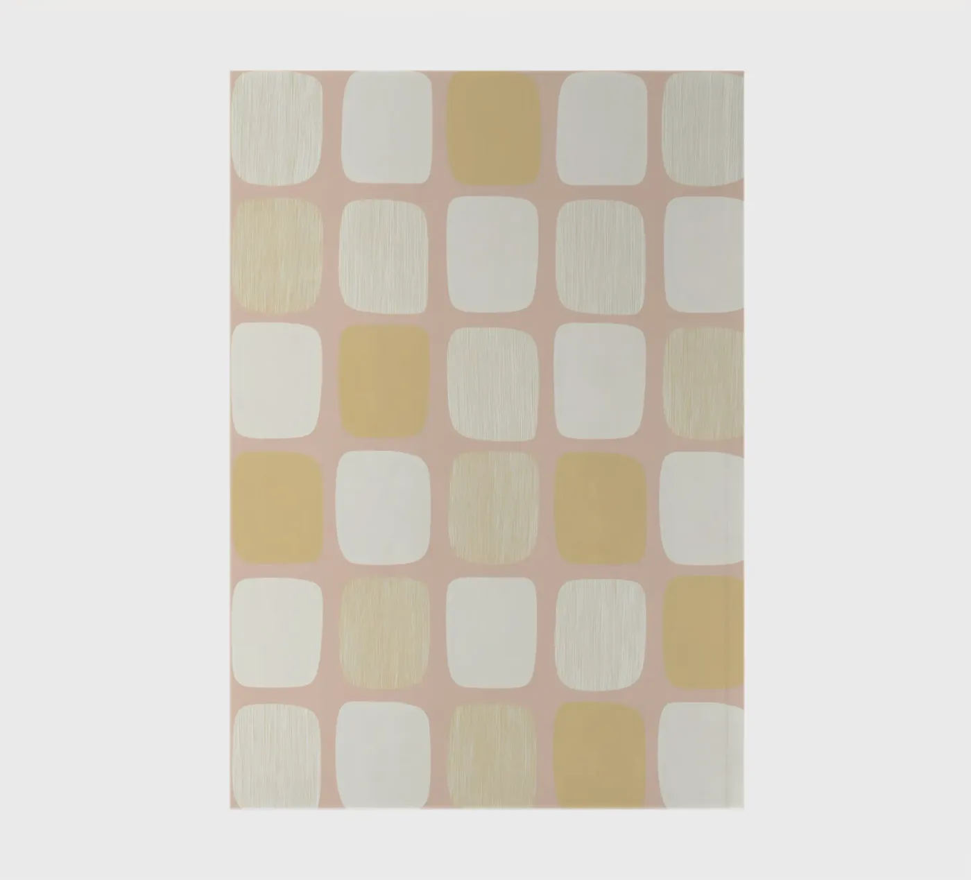 Block pattern Harmony notebook by Carina Pop & Pastell