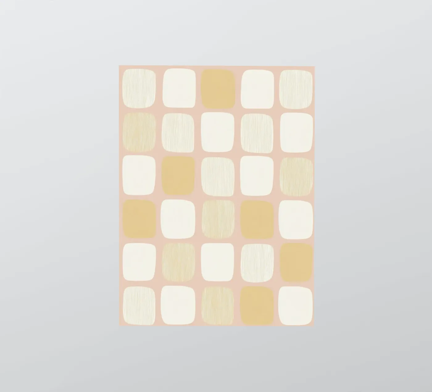 Block pattern Harmony Sticker von Carina Pop & Pastell