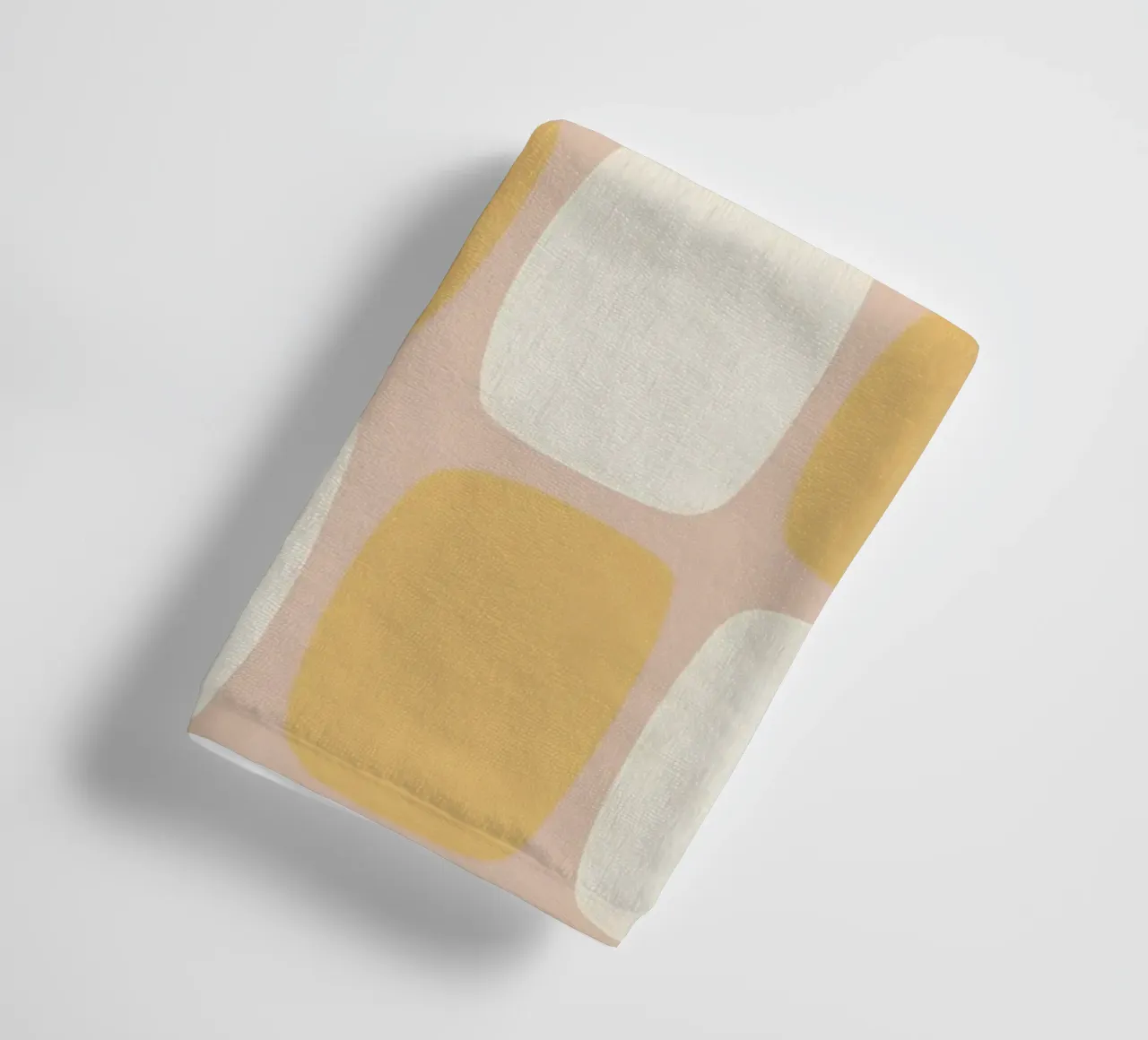 Block pattern of lightness towel by Carina Pop & Pastell