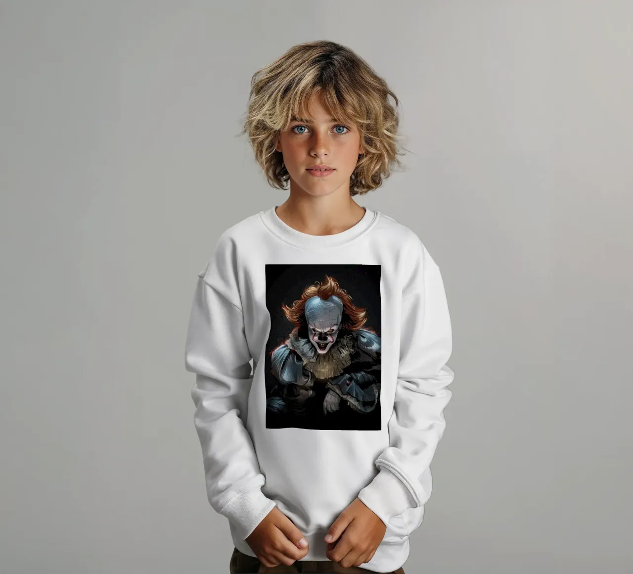 Pennywise felpa bambino da nabakumov