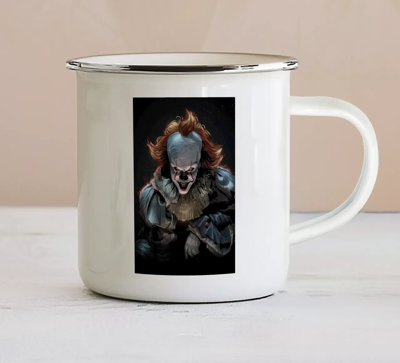 Pennywise tazza in smalto da nabakumov