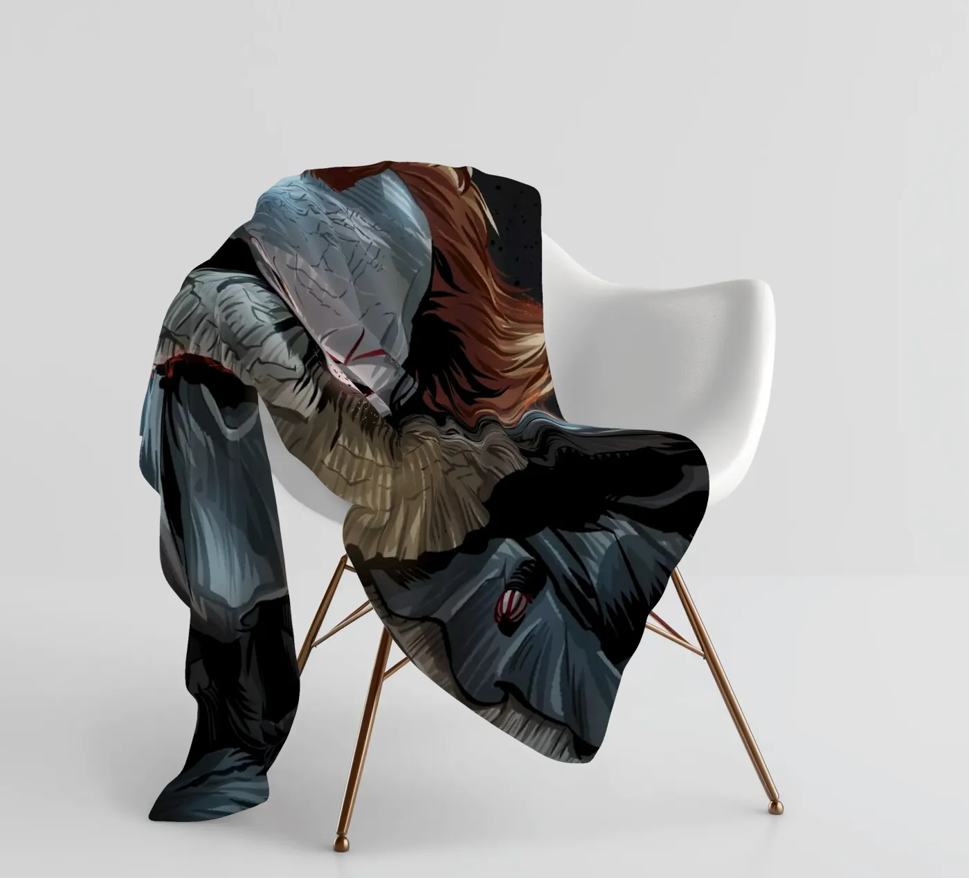 Pennywise Fleecedecke von nabakumov