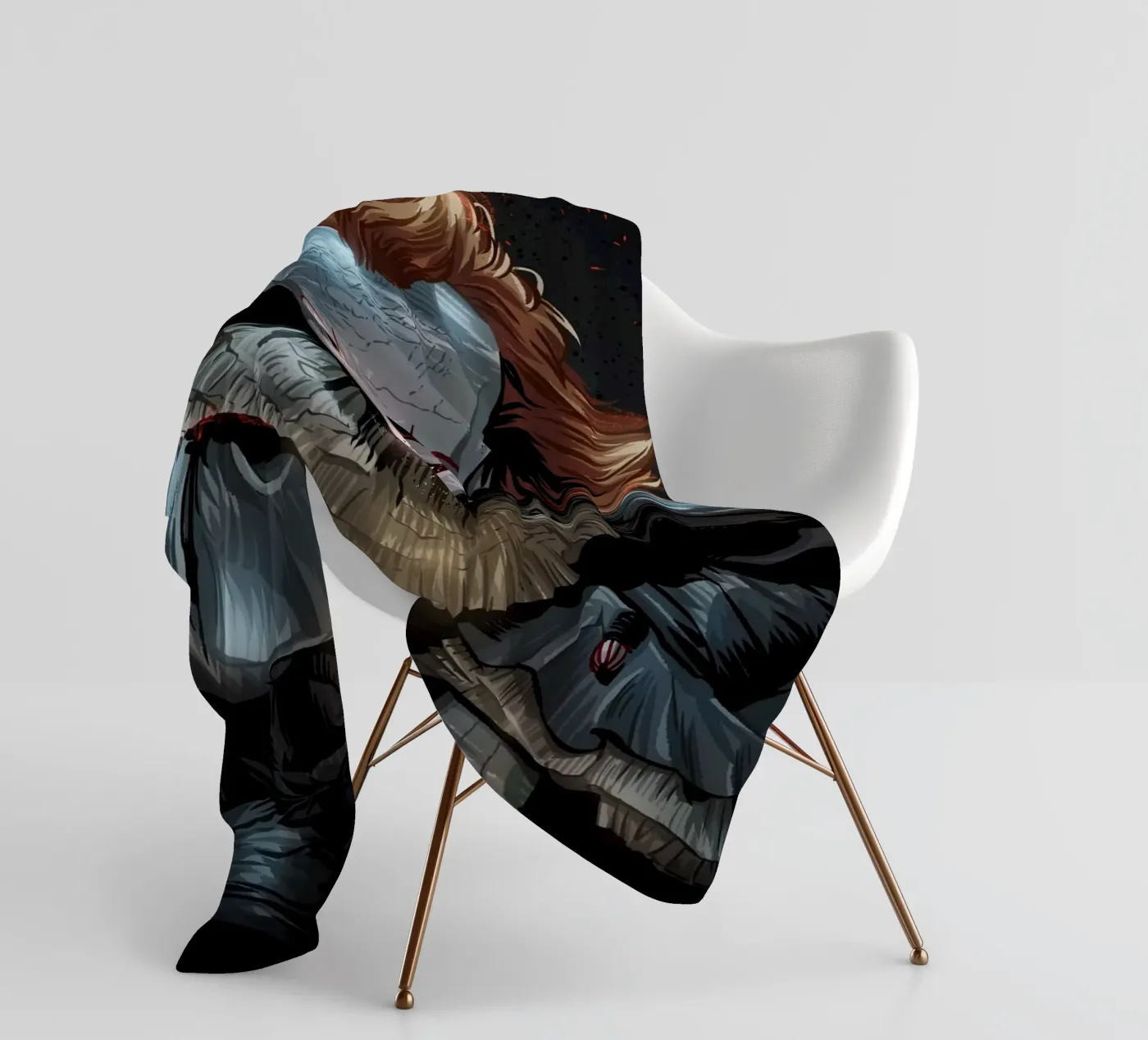 Pennywise Fleecedecke von nabakumov