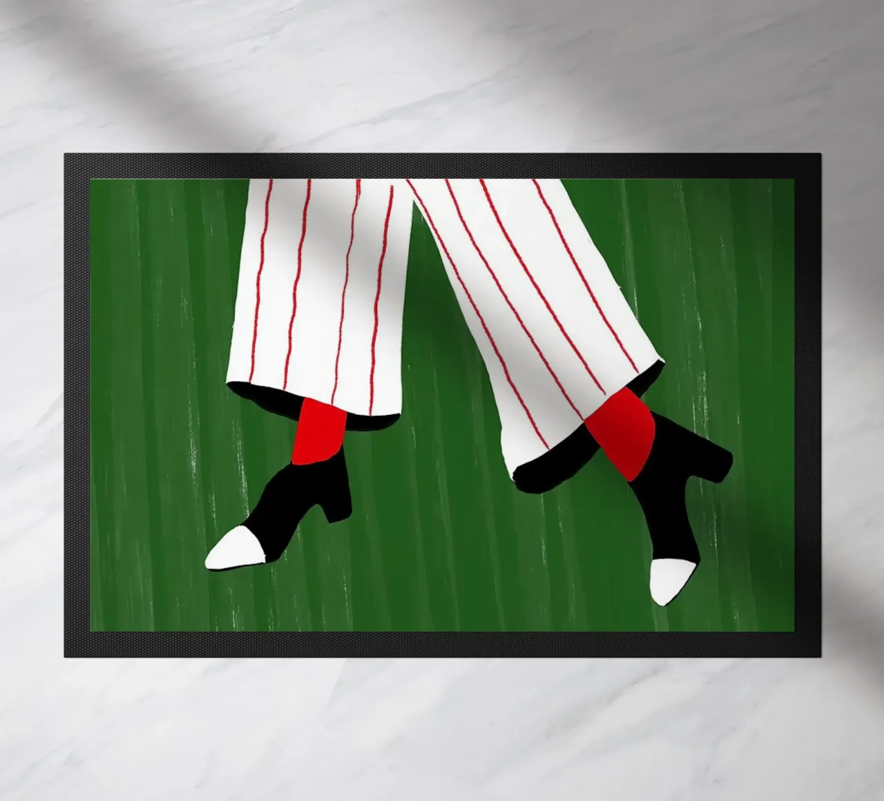 Illustrazione per ballare tutta la notte zerbino da Tory