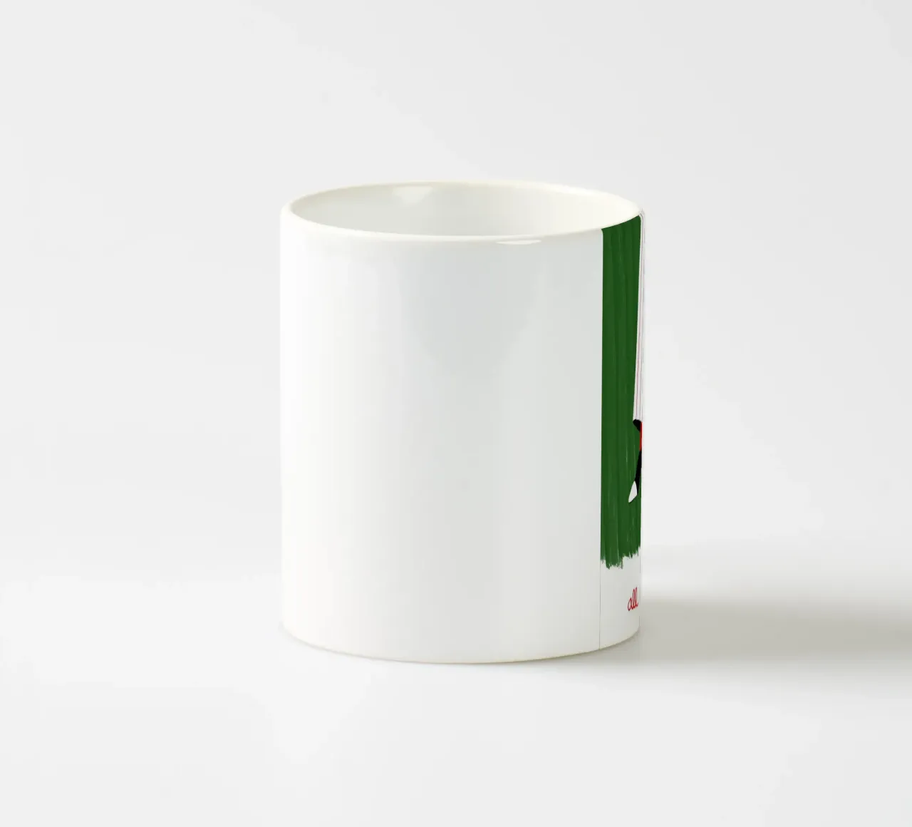 Illustrazione per ballare tutta la notte tazza in ceramica da Tory