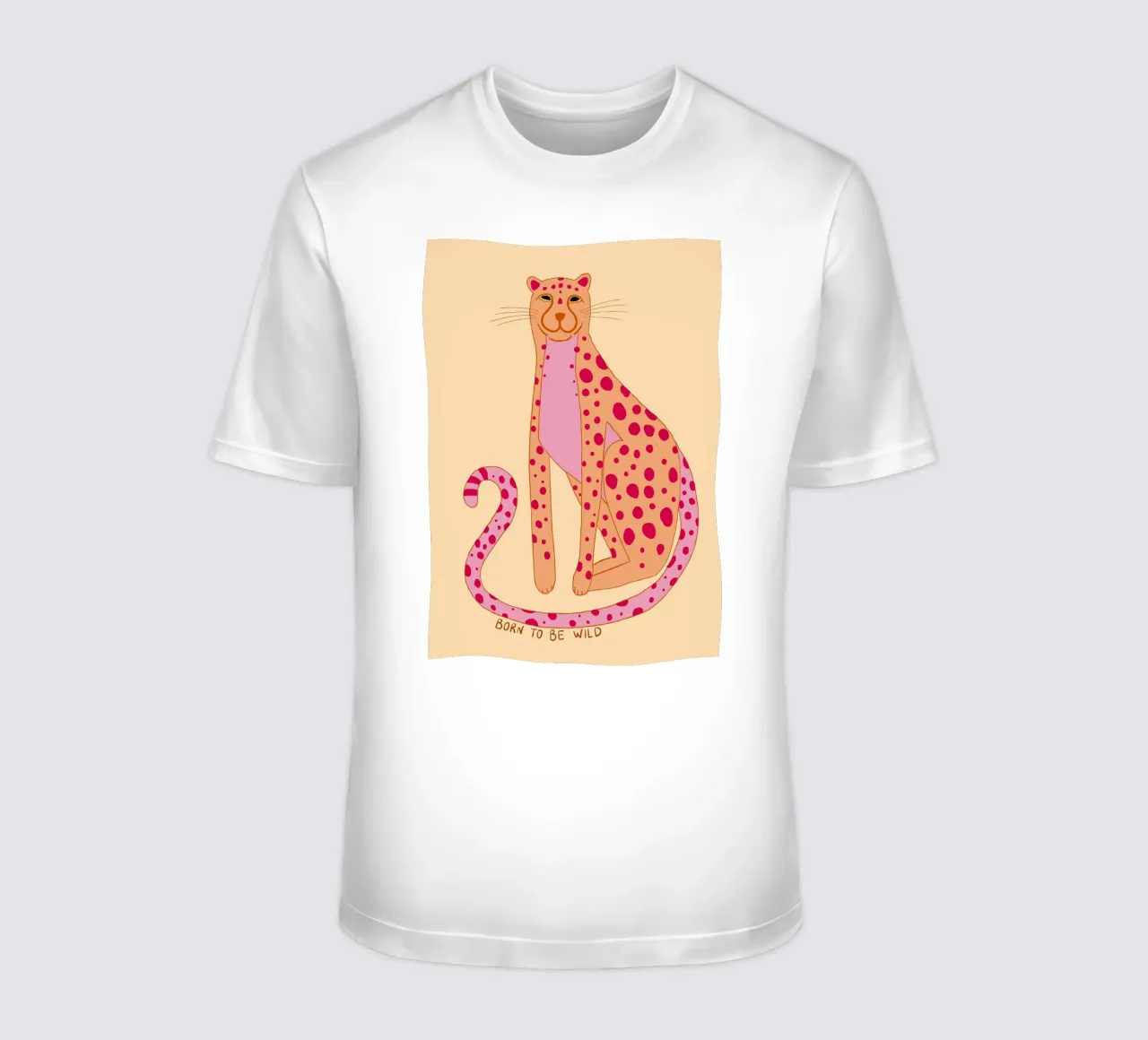 Ghepardo a cartoni animati con "Born to be Wild". t-shirt da Tory