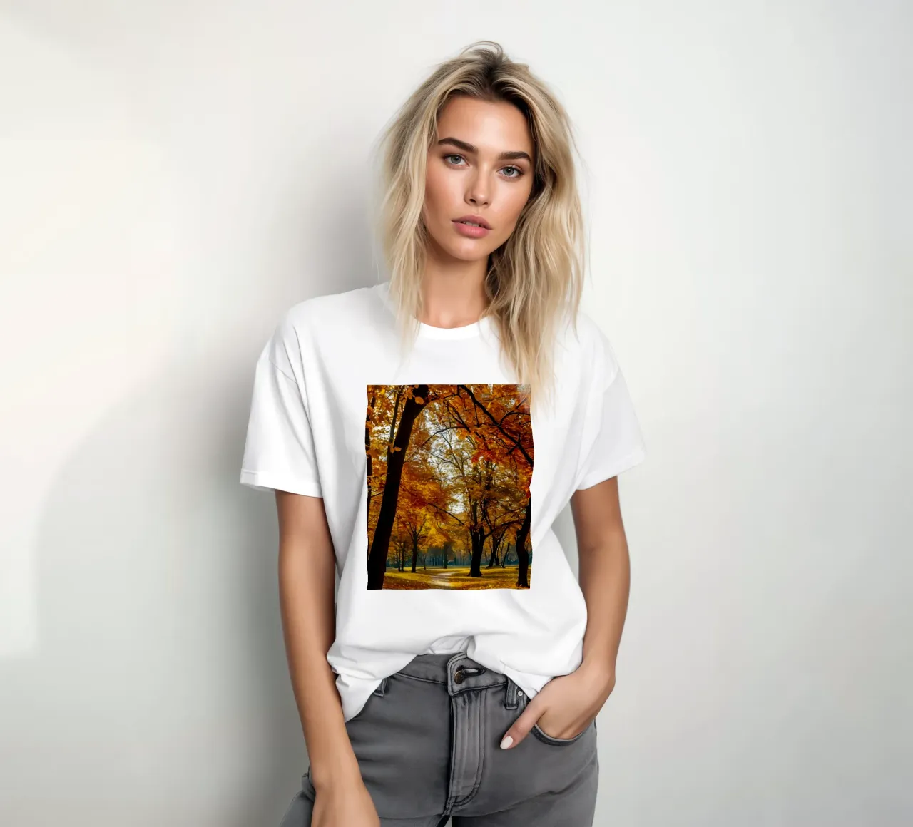 Arco d'autunno t-shirt da Pixel Boy