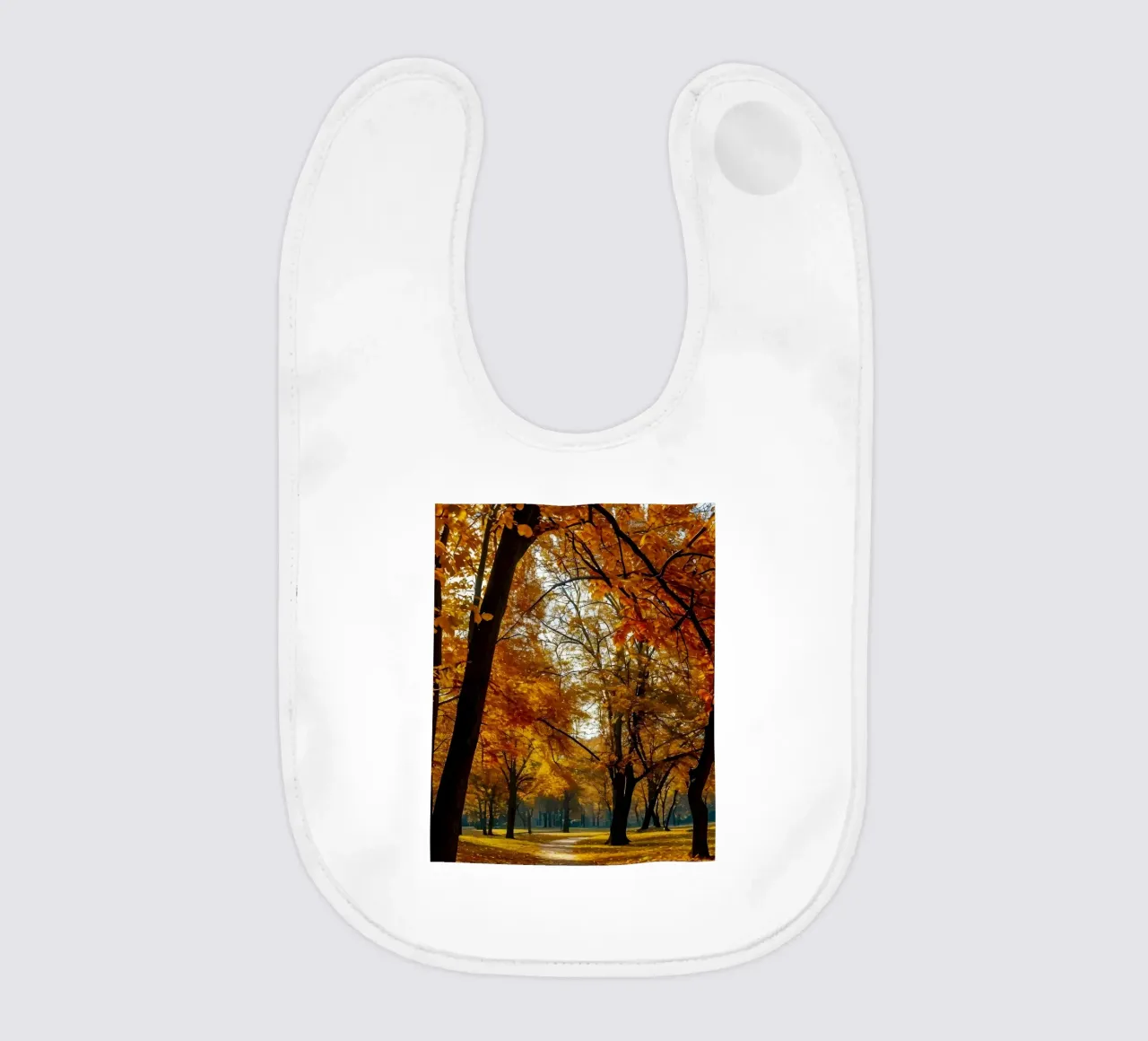 Herbstlicher Torbogen Babylätzchen von Pixel Boy
