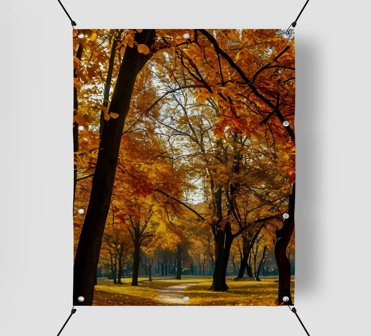 Arco d'autunno telo in pvc da Pixel Boy