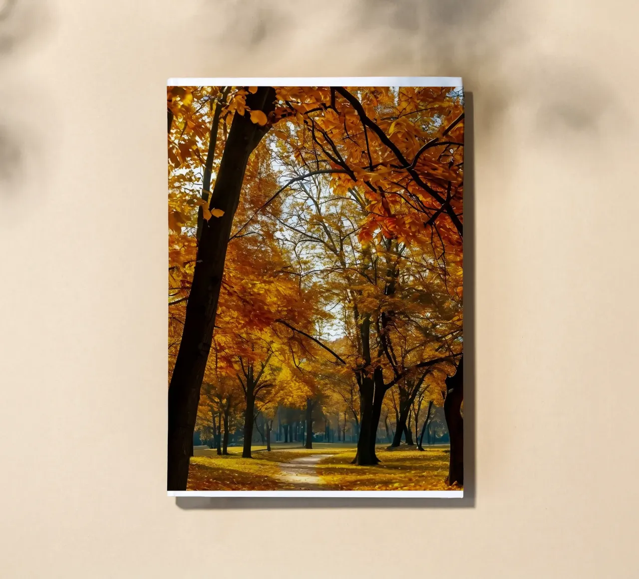 Autumn's Archway notebook by Pixel Boy