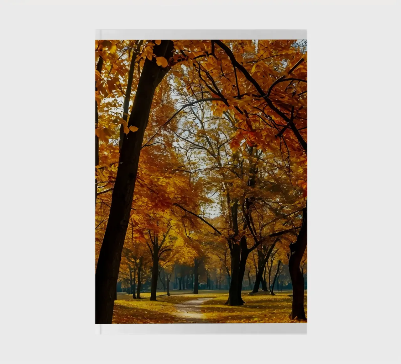 Autumn's Archway notebook by Pixel Boy