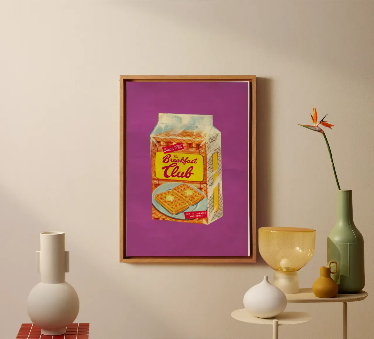 Breakfast Club canvas by Ads Libitum