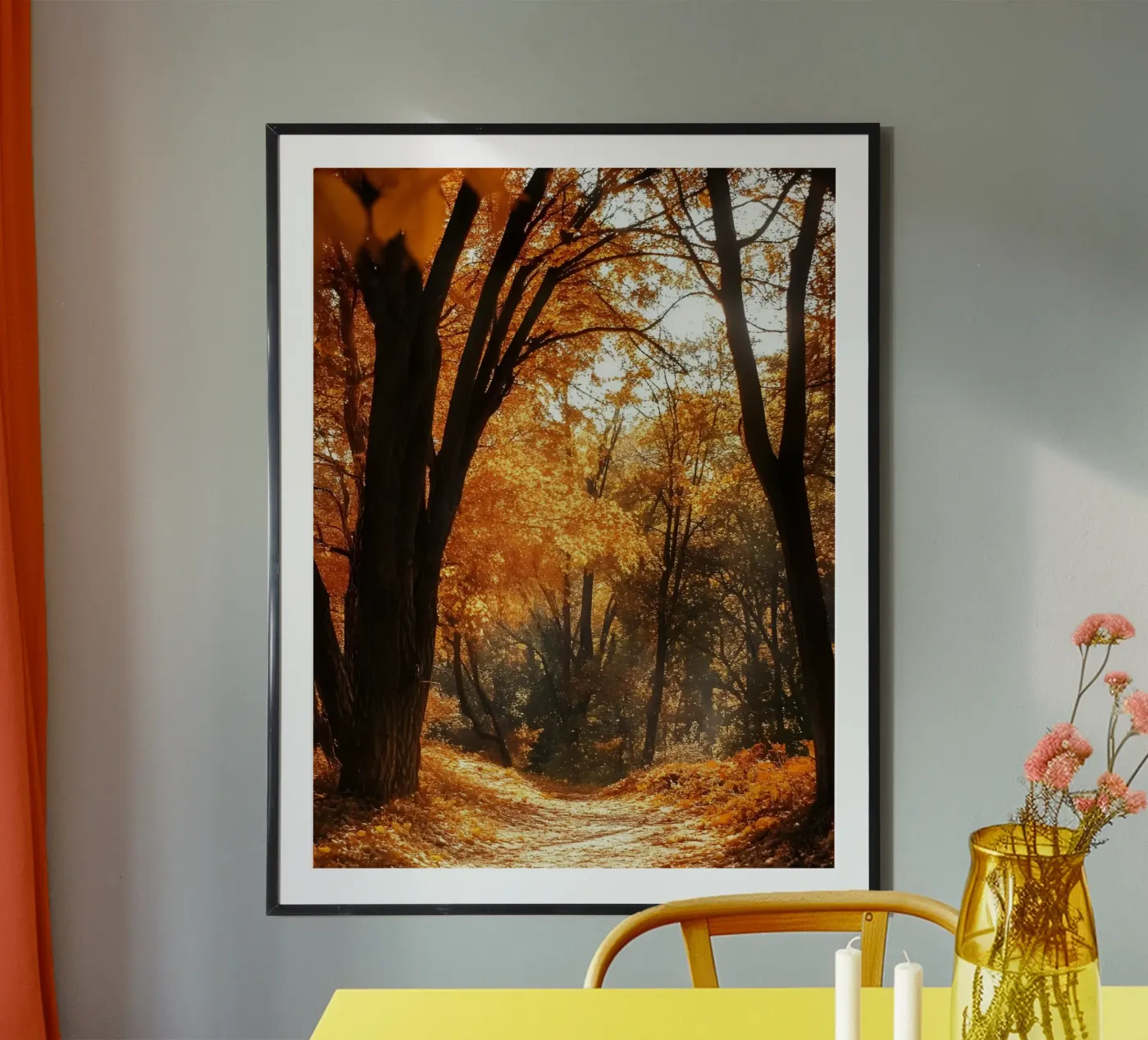 Sun-Drenched Woods poster by Pixel Boy