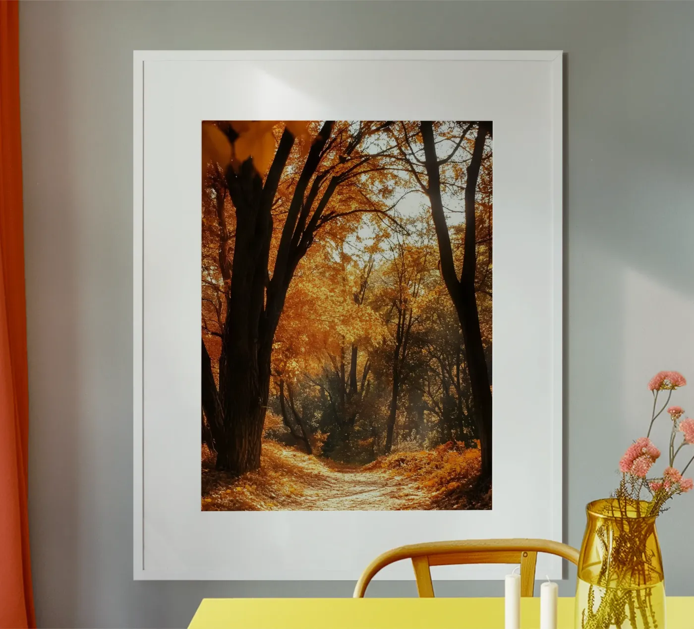 Sun-Drenched Woods poster by Pixel Boy
