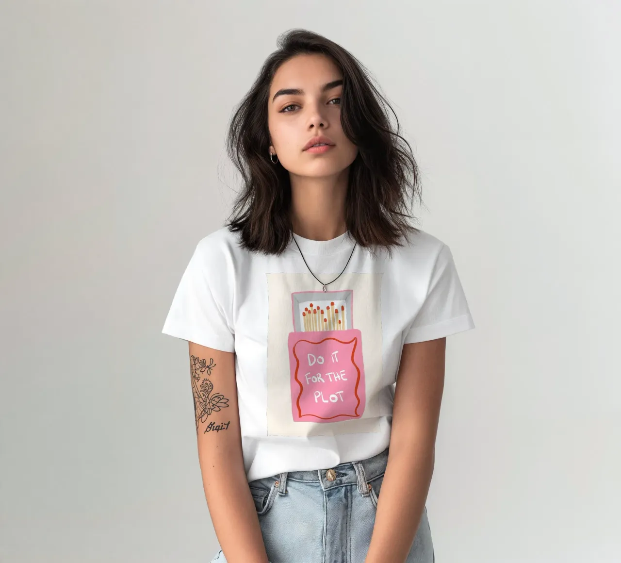 Do it for the plot matches t-shirt by Tory