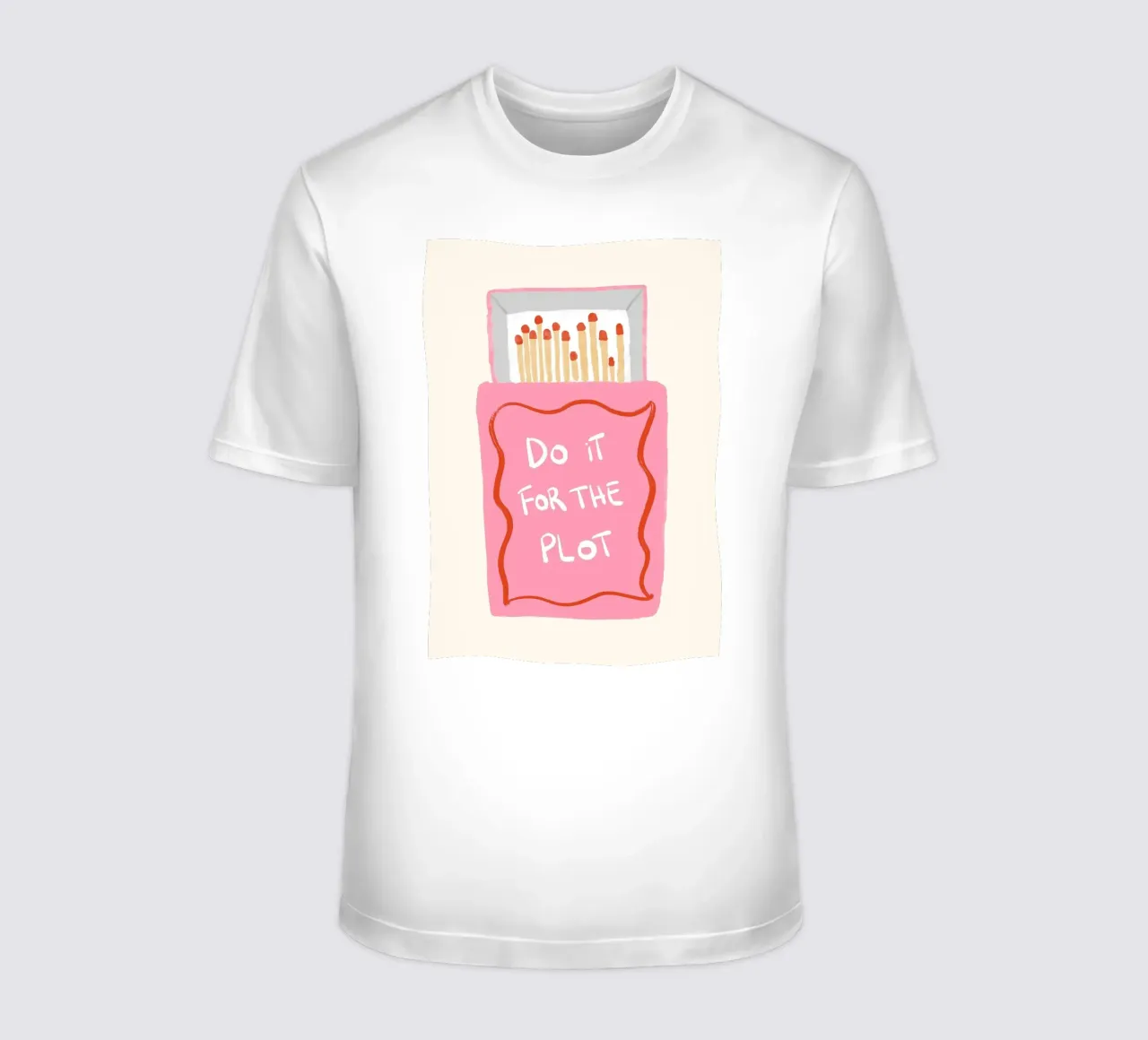 Do it for the plot matches t-shirt by Tory