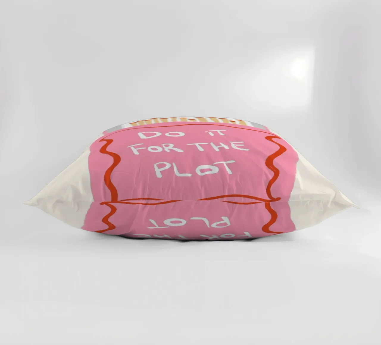 Do it for the plot matches decorative cushion by Tory