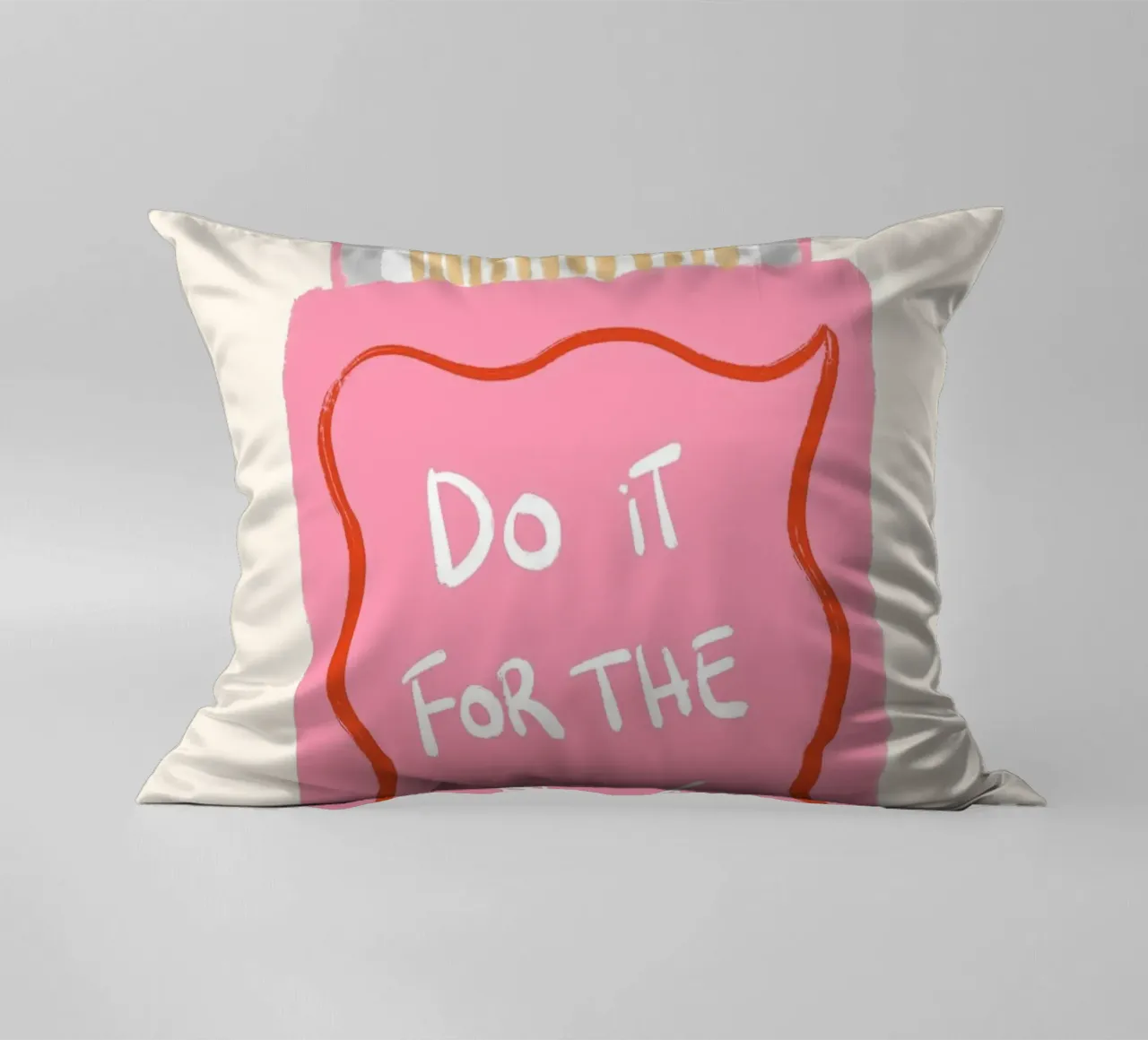 Do it for the plot matches decorative cushion by Tory