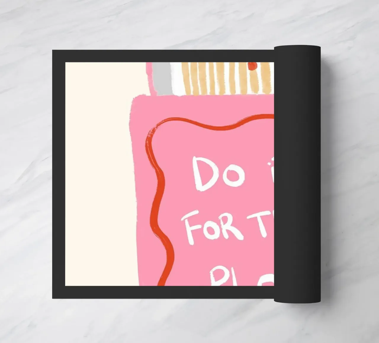 Do it for the plot matches doormat by Tory
