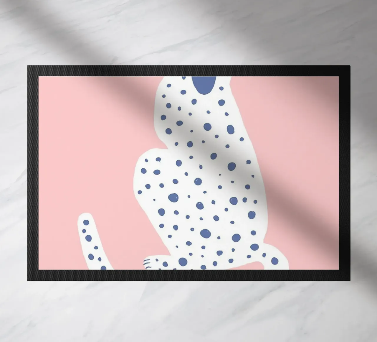 Cane dalmata con vibrazioni di boss dritto zerbino da Tory