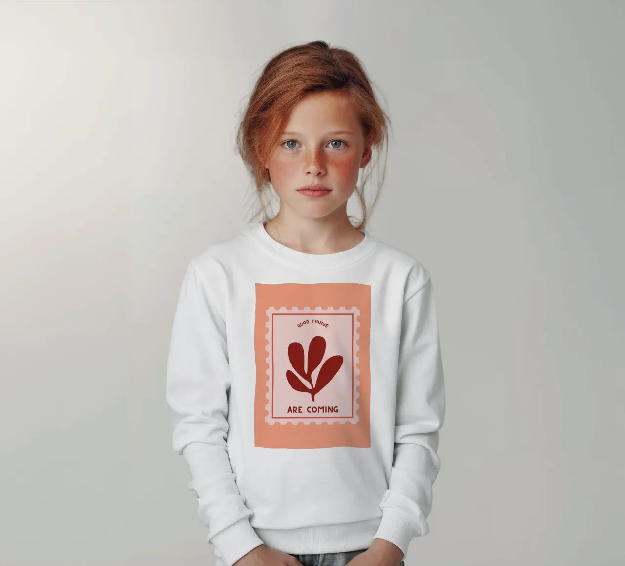 Le cose belle stanno arrivando felpa bambino da Tory