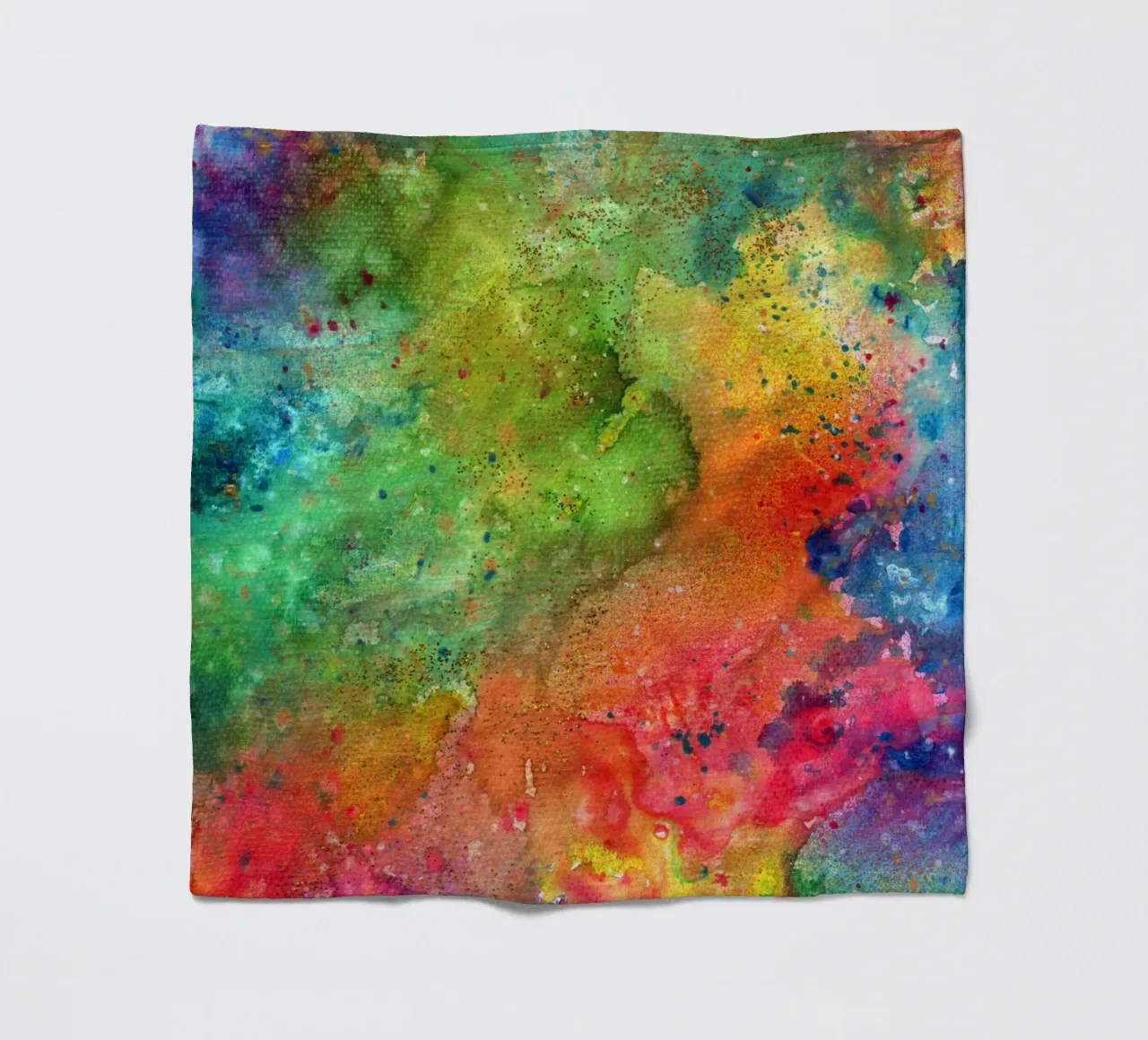 My Happy Place fleece blanket by KP Design