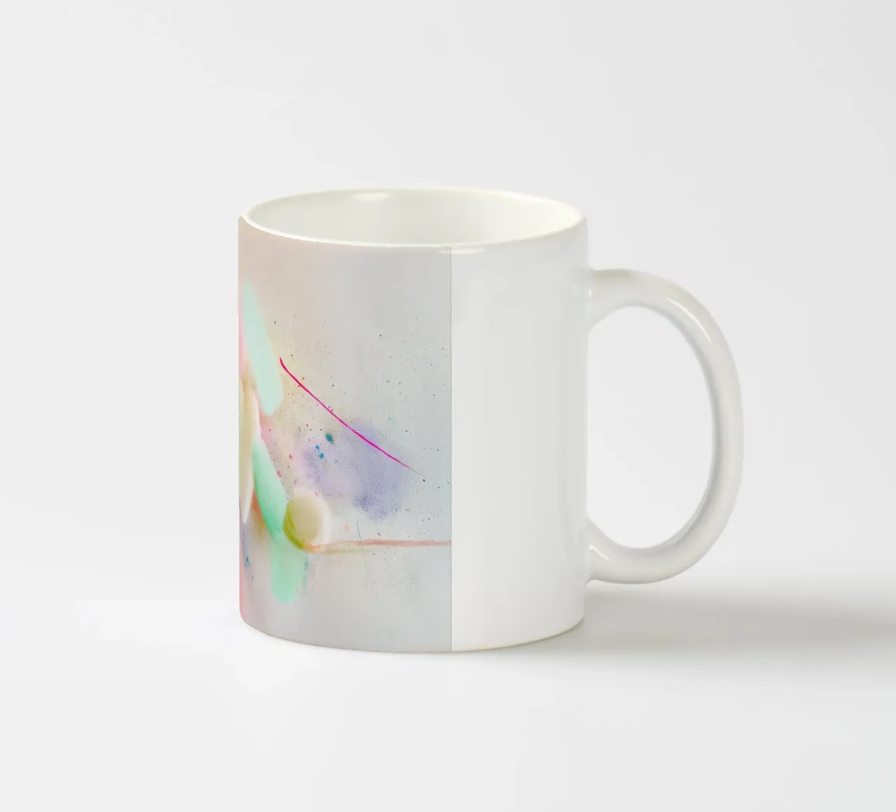 La luminosità delle forme tazza in ceramica da Carina Pop & Pastell