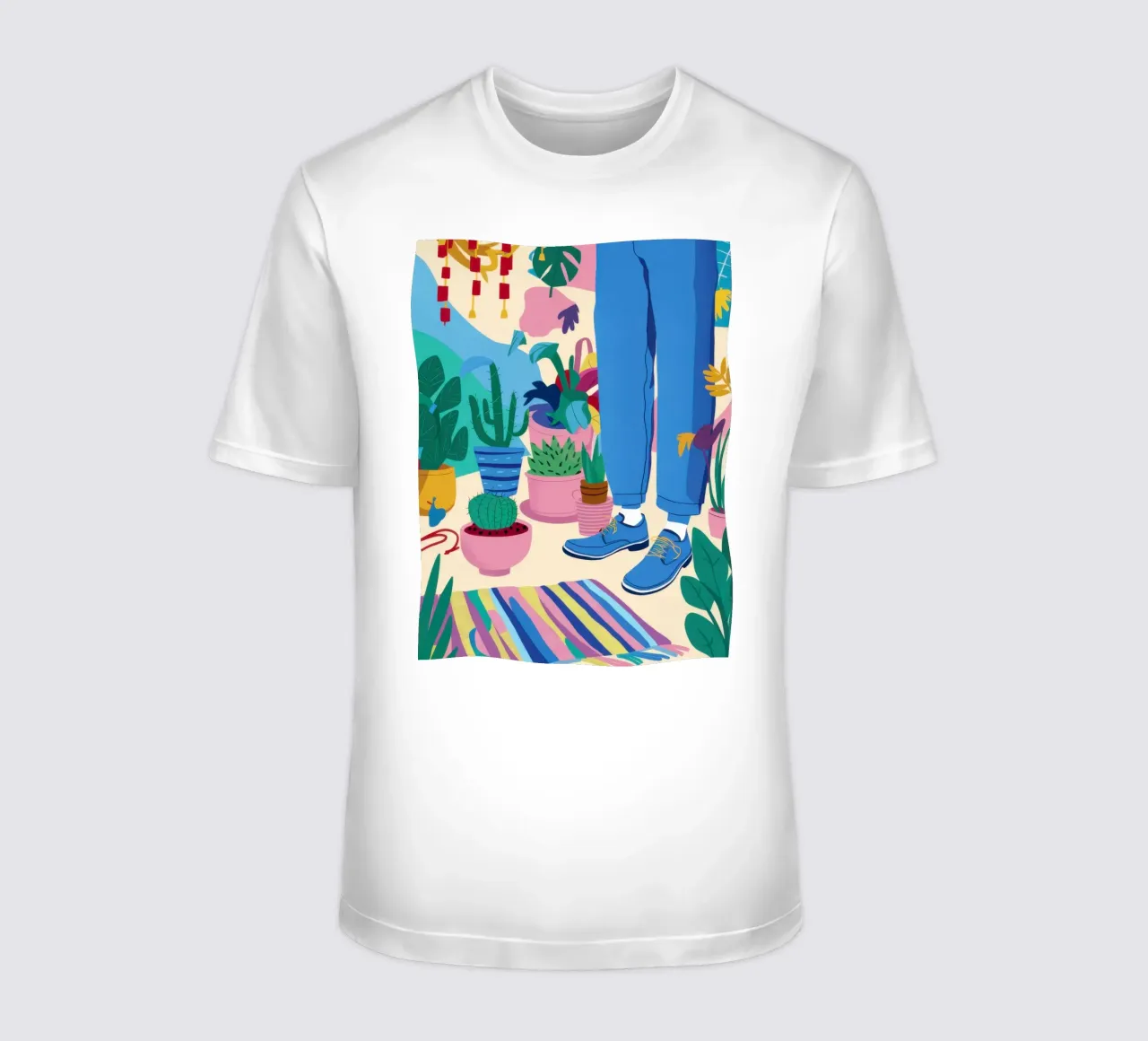 Rifugio per piante bohémien t-shirt da Solace Light