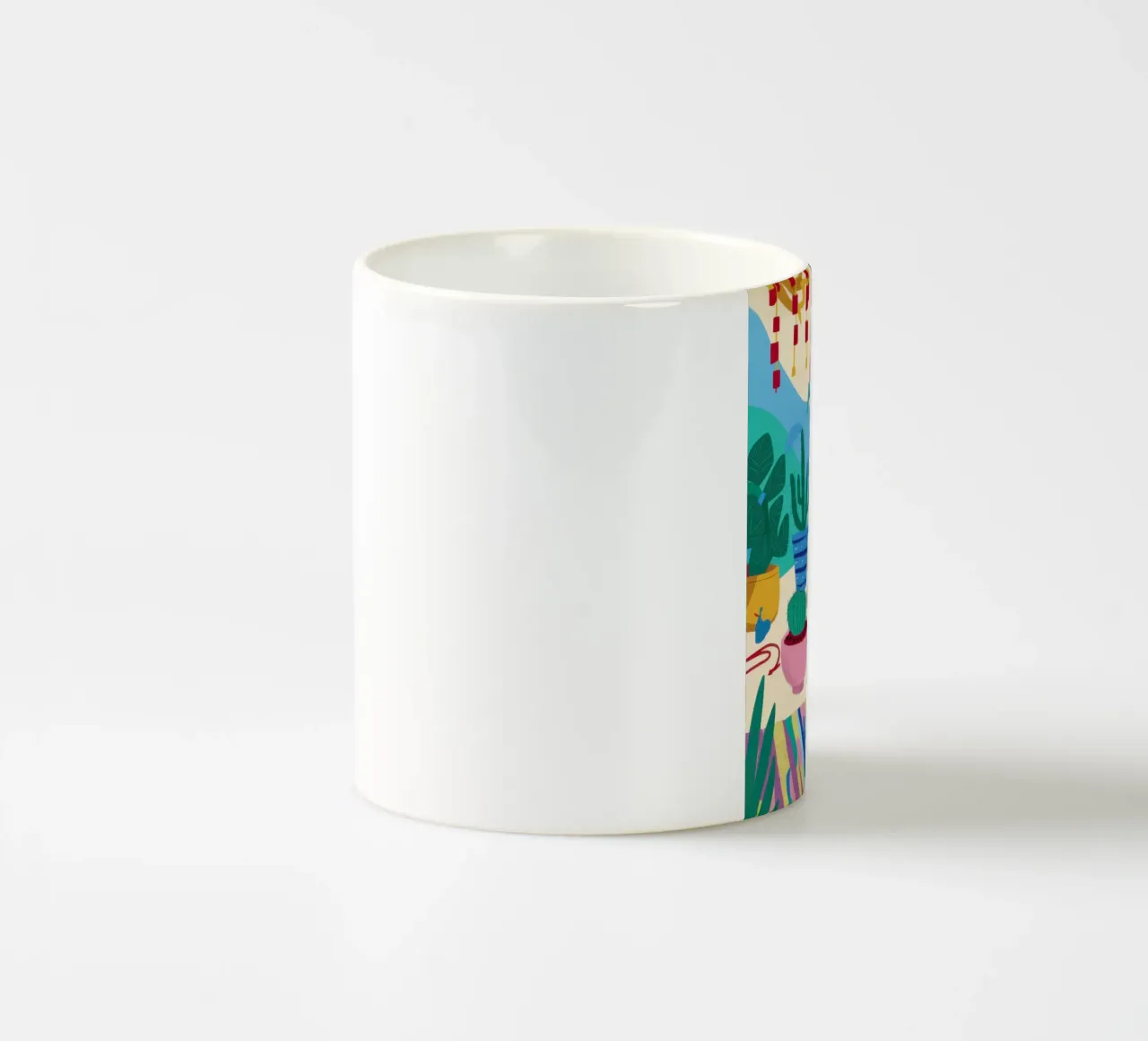 Rifugio per piante bohémien tazza in ceramica da Solace Light