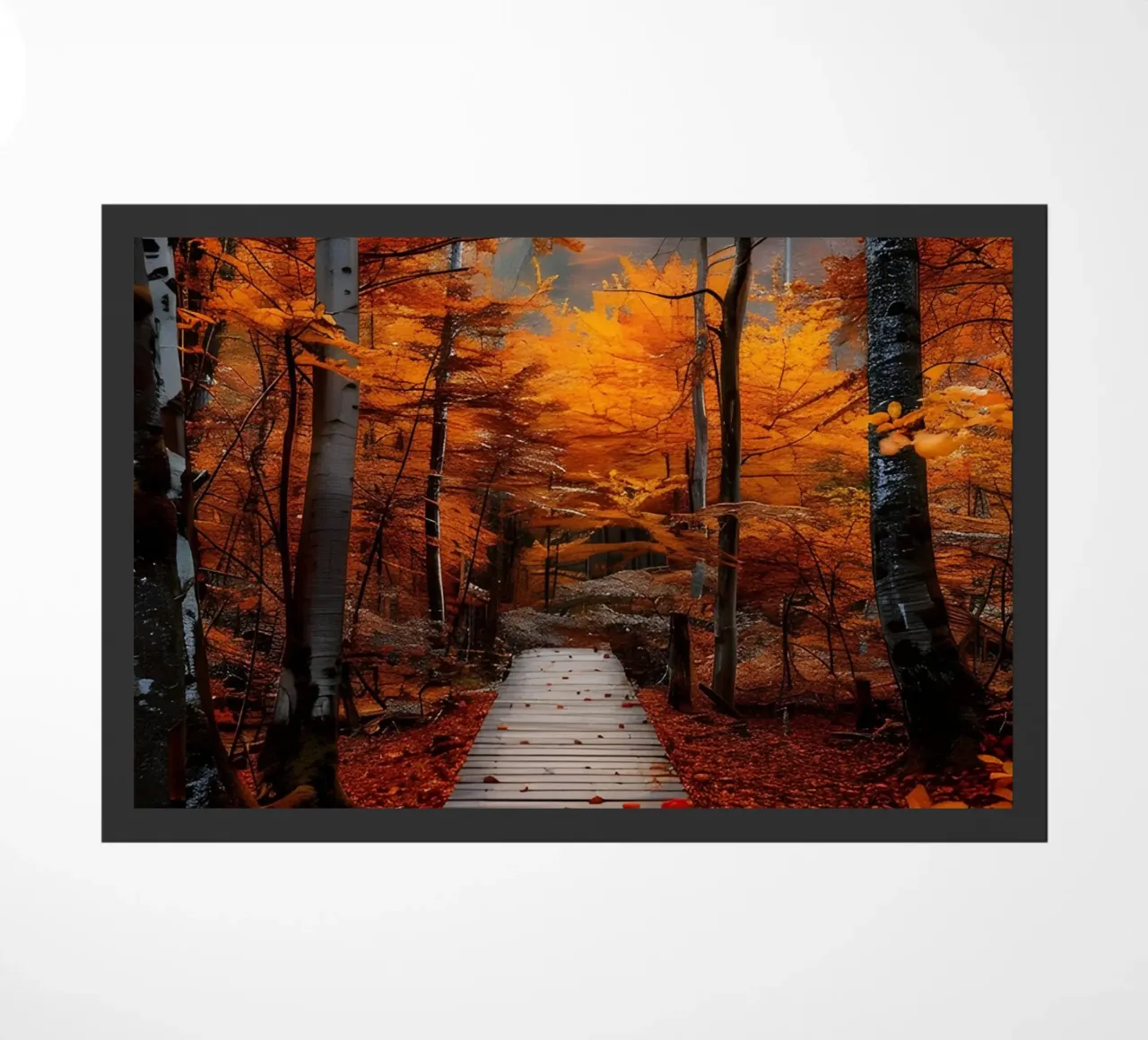 Passerella verso l'autunno zerbino da Pixel Boy