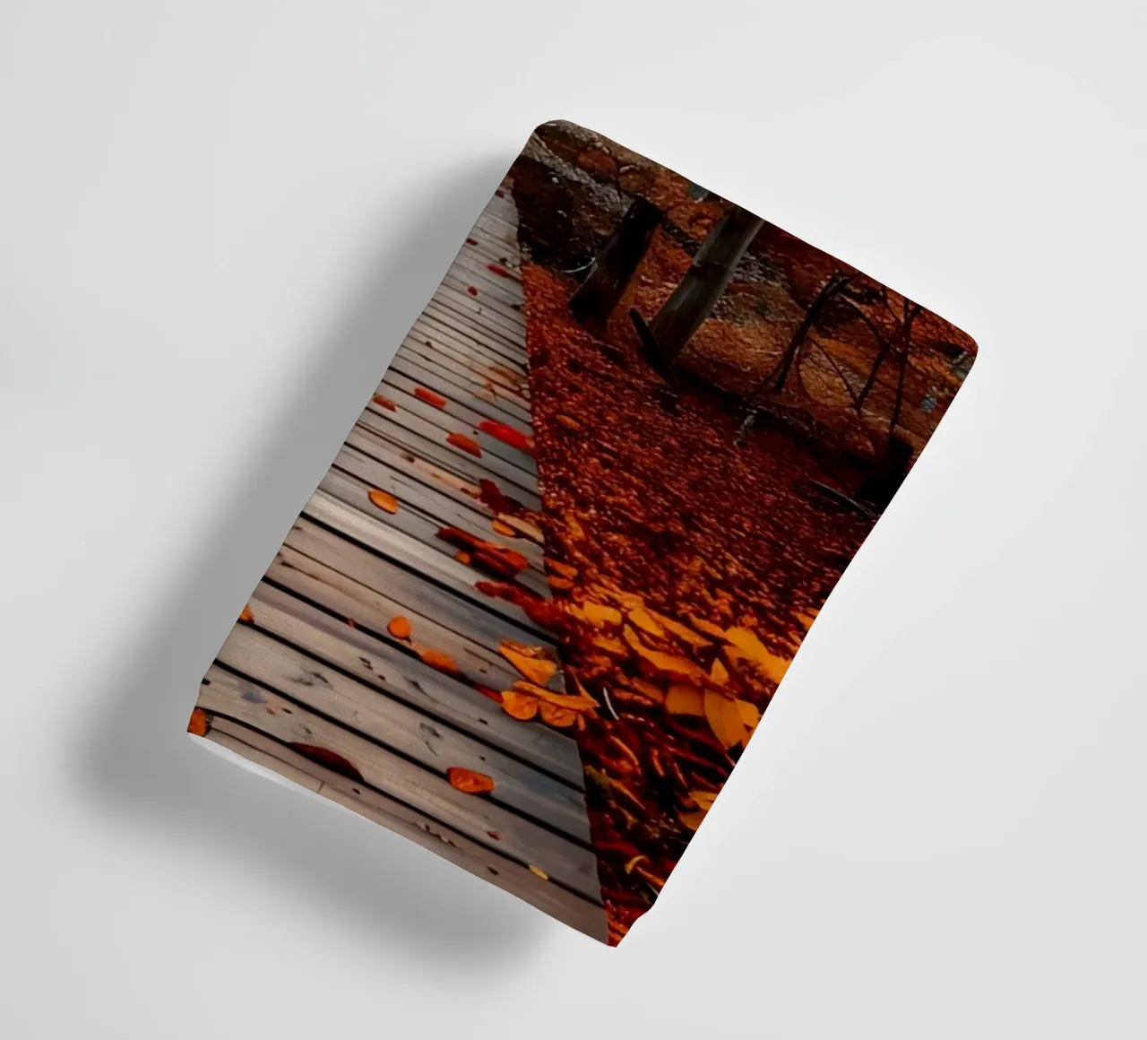 Passerella verso l'autunno asciugamano da bagno da Pixel Boy