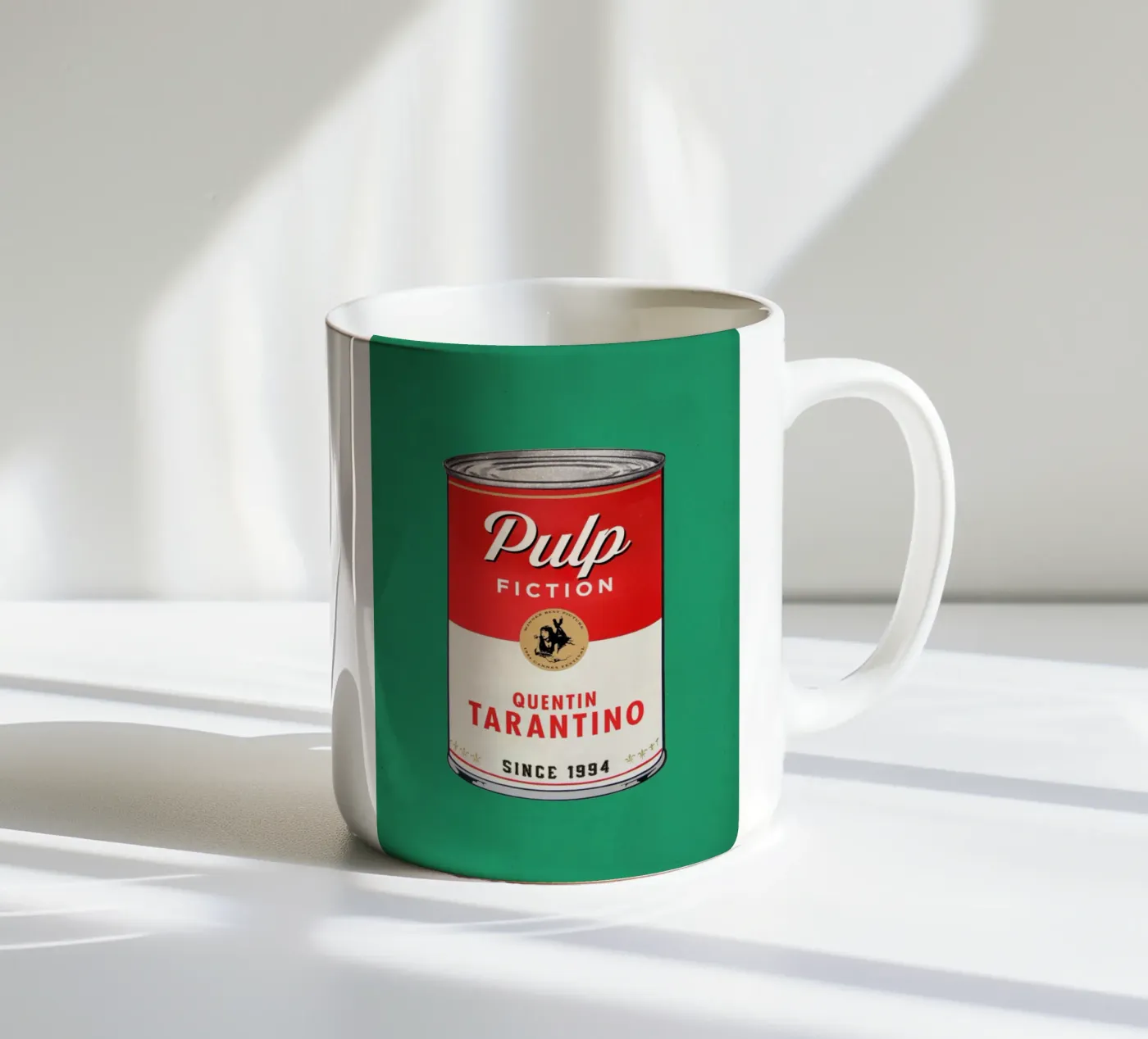 Pulp Shot ceramic mug by Ads Libitum