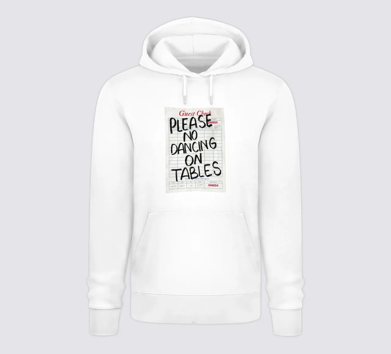 Prohibido bailar en las mesas Guest Check sudadera con capucha de Tory