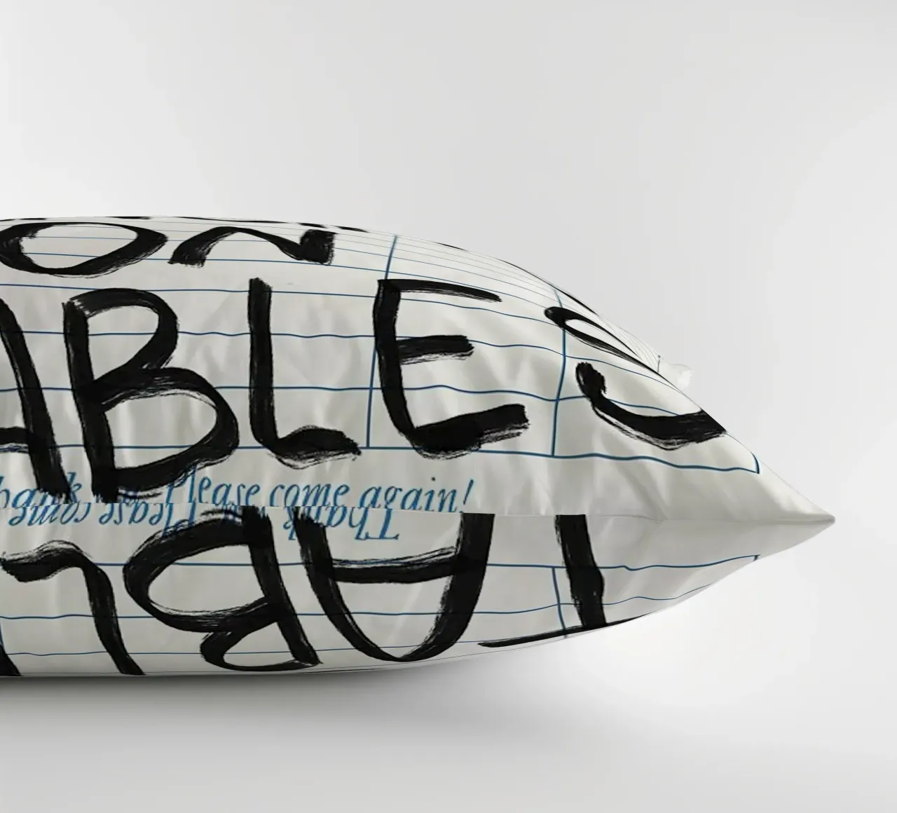 No Dancing on Tables Guest Check decorative cushion by Tory