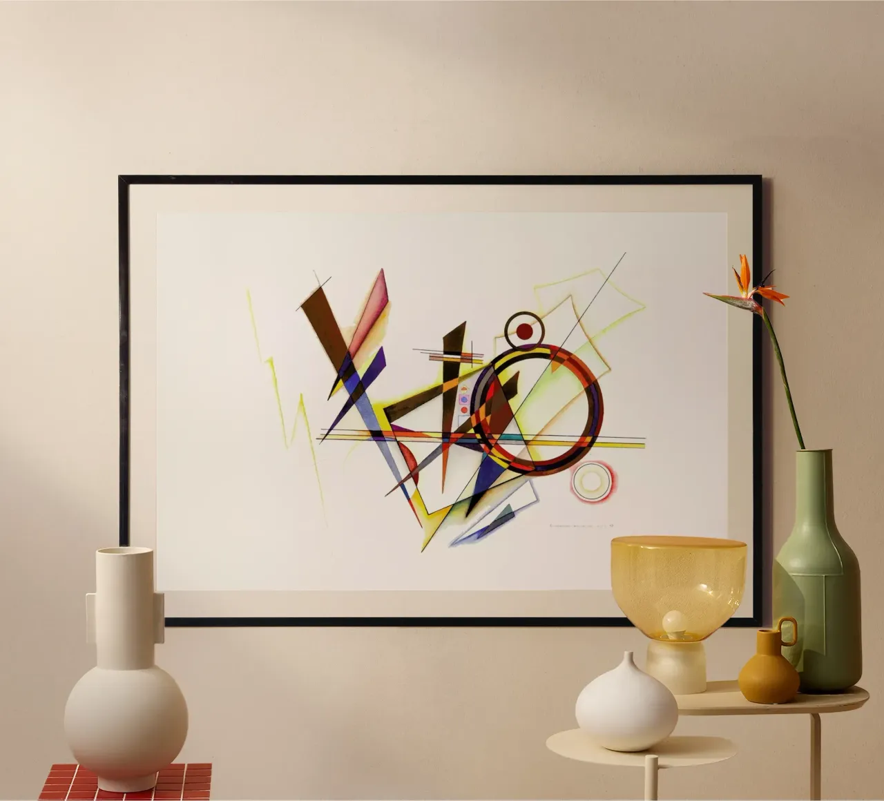 Erregendes Geschehen (1982) poster con telaio in plastica da Heinrich Neuy